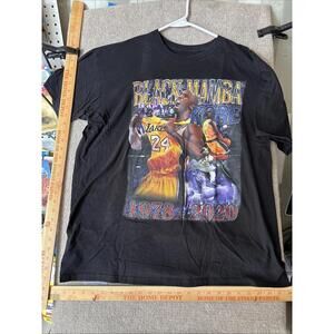 Kobe Bryant Black Mamba Los Angeles Lakers Shirt Sergio Calabasas Mens